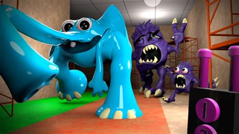 怪物动画片儿童视频3-6岁