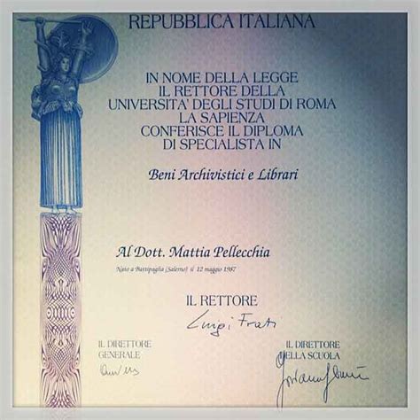 意大利统一毕业证