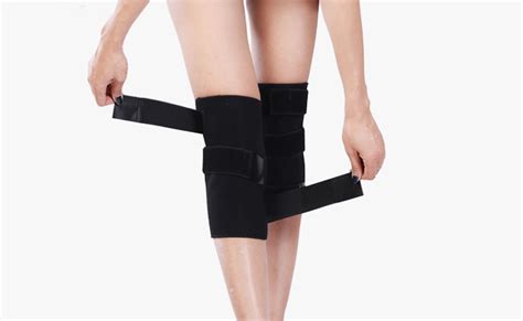 戴护膝的正确方法图解