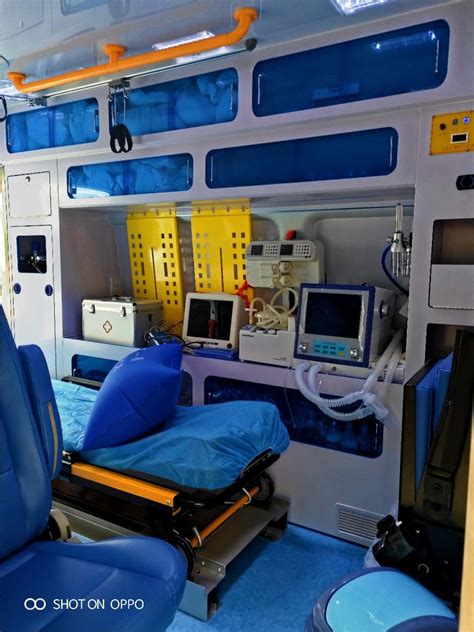 救护车上设备及使用方法