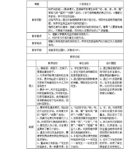 教师资格证面试初中语文教学设计
