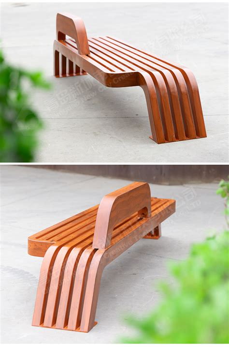 新疆公园休闲椅设计