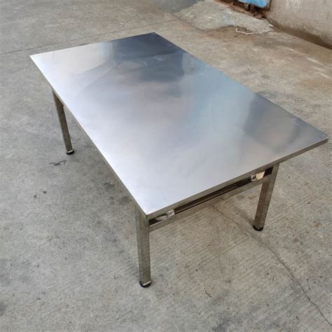 方形不锈钢餐桌加工全过程
