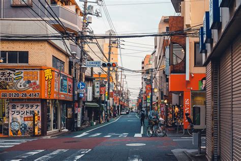 日本街道风景图片