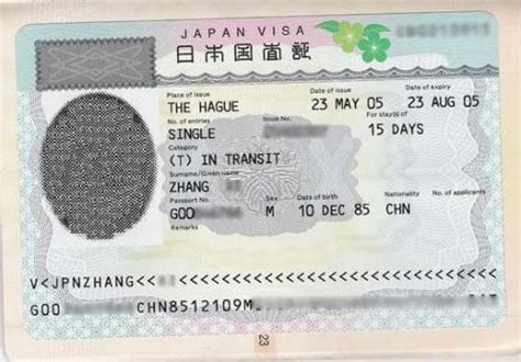 日本跟团游签证