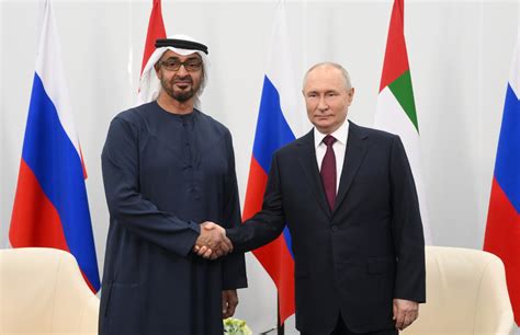 普京将与阿联酋总统举行会谈