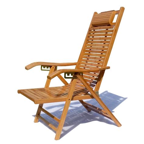木条折叠休闲椅