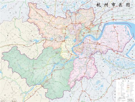 杭州卫星地图全图高清版