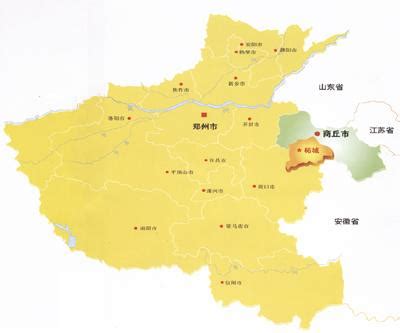 柘城的地理位置