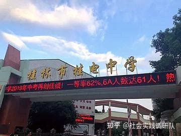 桂林桂电中学私转公