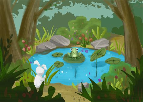 森林的小青蛙作文
