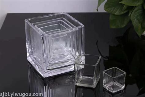 正方形玻璃花瓶厂家直销