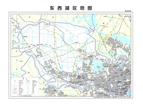 武汉东西湖地图高清版最新