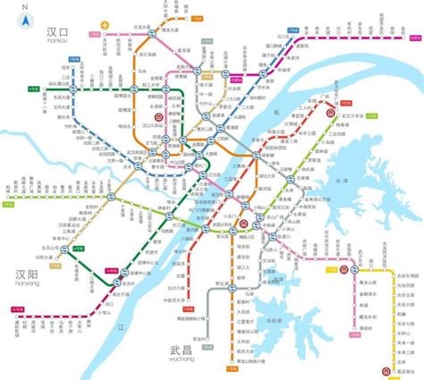 武汉二号线线路图最新