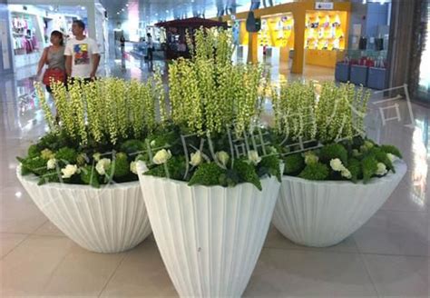 武汉商场雕塑花盆模型