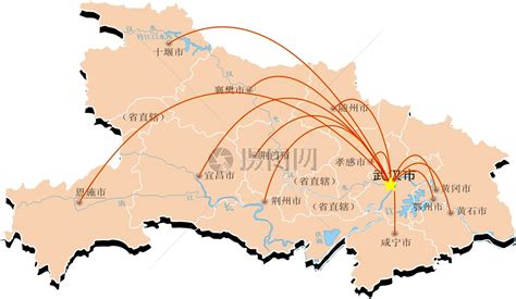 武汉地理位置图