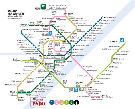 武汉地铁高清版大图