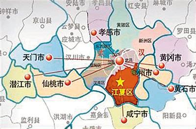 武汉江夏区文化大道位置图