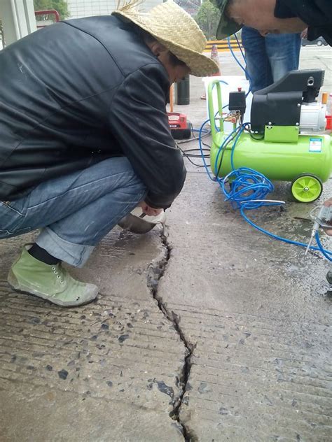 水泥地面裂缝处理施工流程