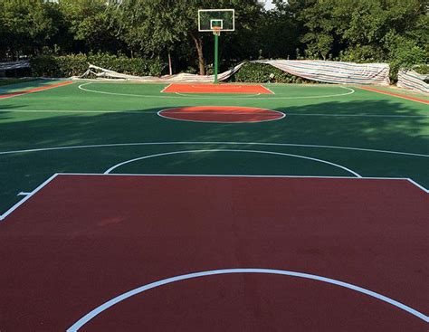 水泥篮球场多少钱一平米