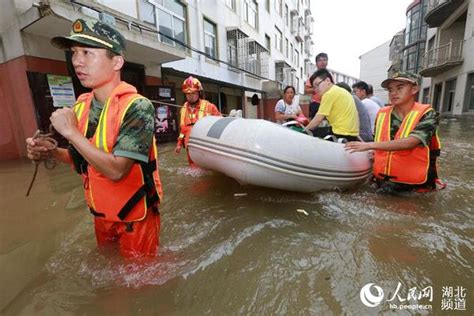 汉川暴雨洪水视频