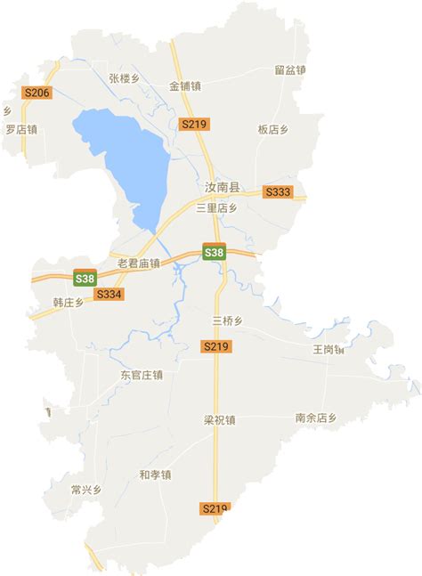 汝南县金铺镇地图