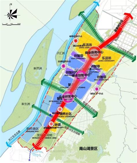 江宁区滨江开发区规划2022