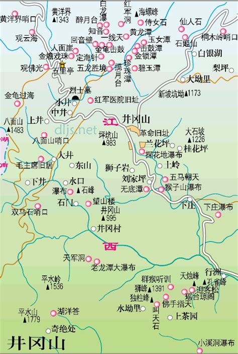 江西井冈山市位于哪里