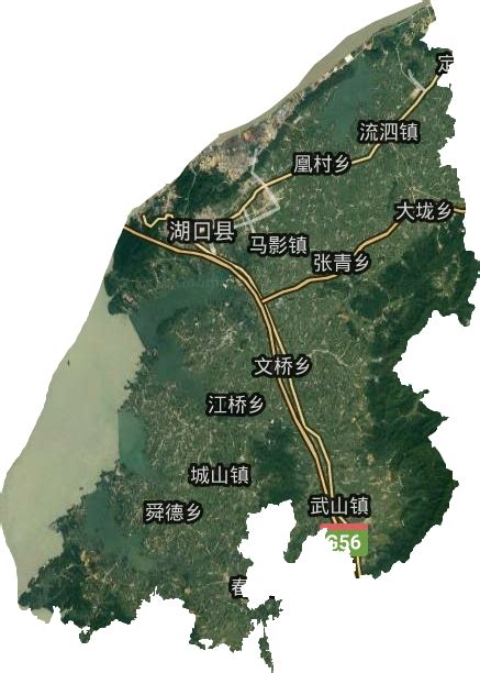 江西湖口县地图