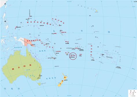 汤加地图位置