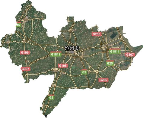 沧州市地图