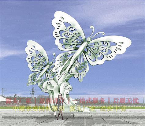 河北不锈钢蝴蝶雕塑生产厂