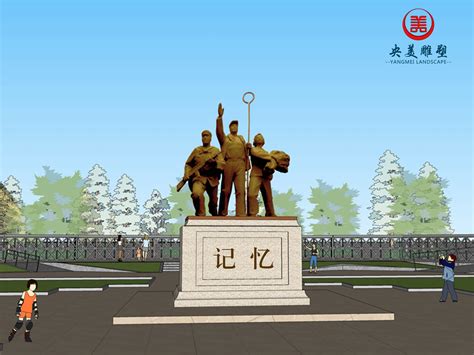 河北广场铸铜雕塑定制