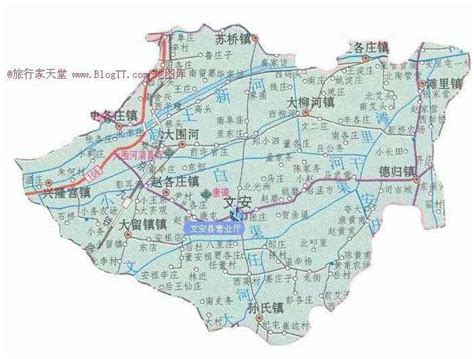河北文安地图