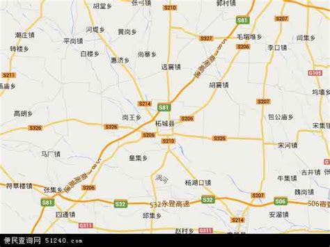 河南商丘柘城县地图