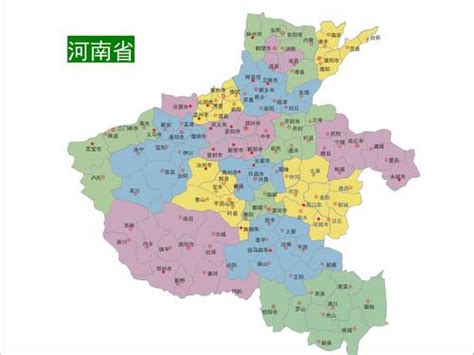 河南省地图高清版大图