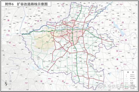 河南省高速公路网地图
