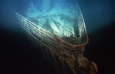 泰坦尼克号残骸实拍