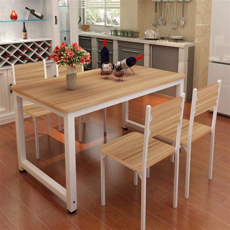 泰安钢木餐桌椅尺寸