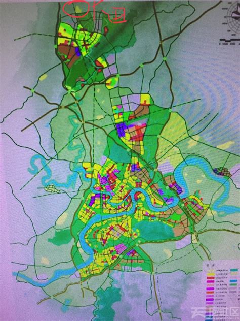 泸州城市扩建规划图
