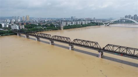 洪水铁桥位置图