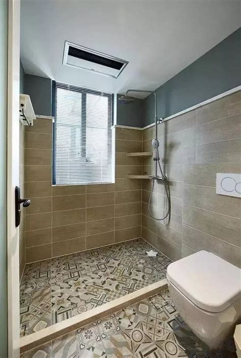 淋浴房地砖铺贴效果图