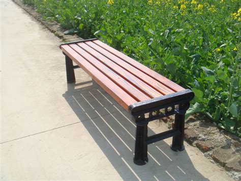 深圳公园长条木椅价格