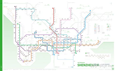 深圳最新地铁线路图高清