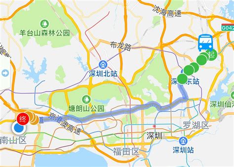 深圳高快巴士4路的发车时间