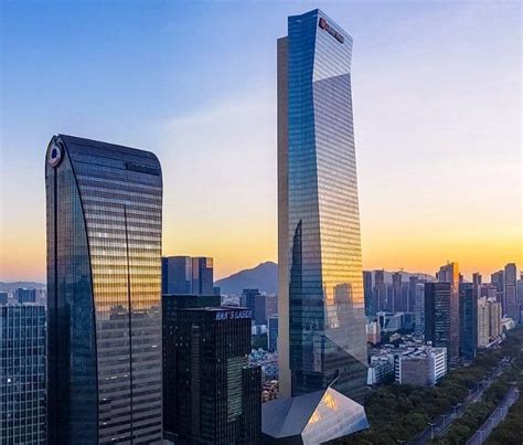 深圳高楼与上海高楼对比