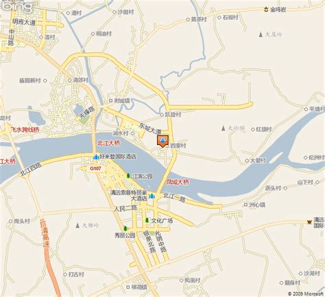清远市清城区地图