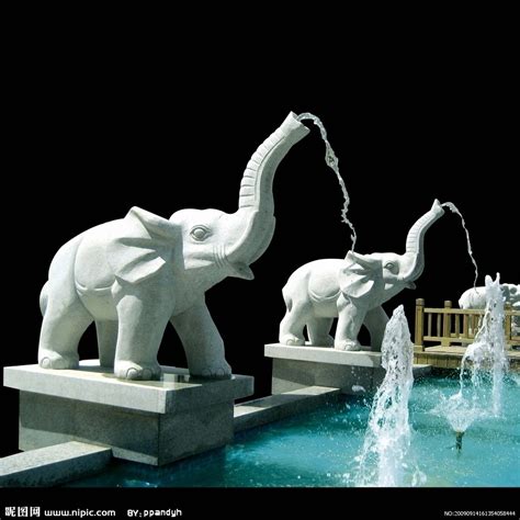 湖南动物雕塑喷泉