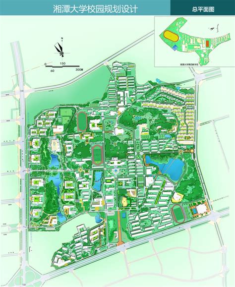 湘潭大学最新平面图