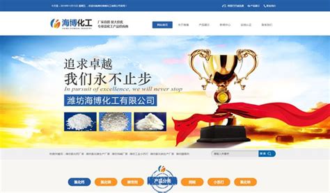 潍坊化工行业网站建设案例